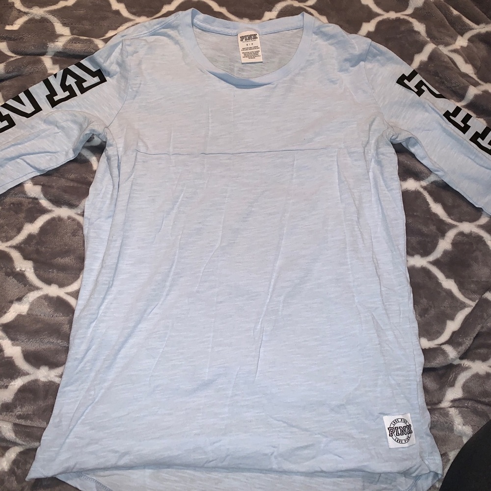 Light blue PINK shirt size S